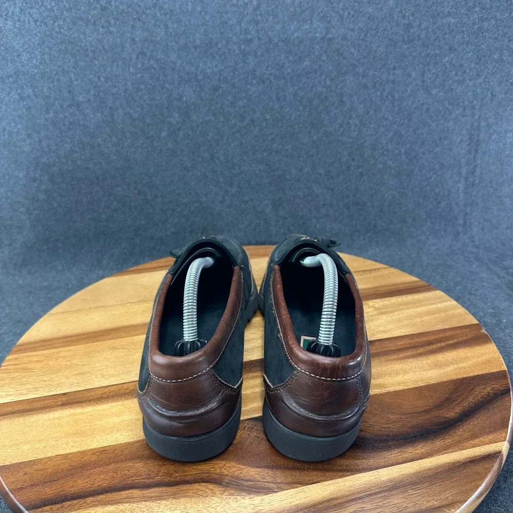 Cole Haan Mens Tassel Loafers Maine USA Leather Vibram Lug Sole Brown 10.5D